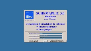 Introduction au logiciel SCHEMAPLIC [upl. by Leamhsi347]