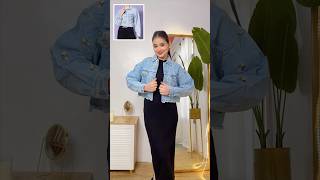 Myntra Denim Jackets Haul Myntra fashion wintercollection ytshorts shortsvideo jacket yt [upl. by Astrix]