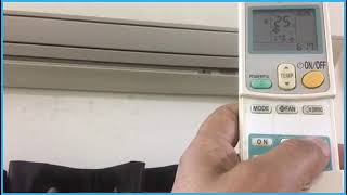 daikin inverter ac error code find [upl. by Ammeg]