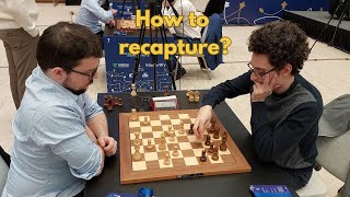 MVL v Caruana  Maximum Carnage in a Positional battle  World Blitz 2023 [upl. by Hartley]