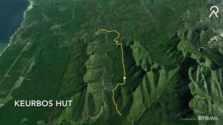 Tsitsikamma Hiking Trail 2018  Fly over routes [upl. by Ydolem]