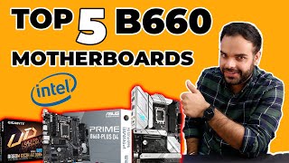 Top 5 B660 Motherboards  Best Budget Motherboard For Intel 12th Gen 2022 12th Gen PC Build Hindi [upl. by Plate11]