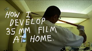 HOW I DEVELOP 35 MM FILM AT HOME [upl. by Elison]