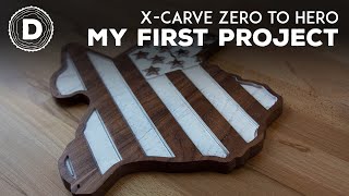 XCarve Zero to Hero  My First Project [upl. by Salvidor]