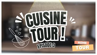 HOME TOUR EP 3 ll Cuisine tour  MA CUISINE DE REVE  😍 [upl. by Roselba]