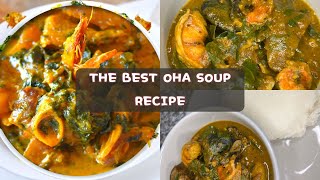 How To Cook Rich Oha Soup With Cocoyam And Uziza Leaf [upl. by Tartan]