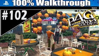 Persona 4 Golden  100 P102NEW SCENEHalloween FortuneNaoto 5 amp 6 TowerShu 7 Marie Poem [upl. by Ilecara]