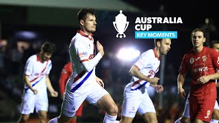 Broadmeadow Magic v Sydney United 58 FC  Key Moments  Australia Cup 2023 Round of 32 [upl. by Egoreg197]