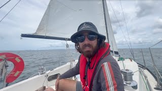 PART 1  Solo Sailing 23ft Trailer Sailer Sunshine Coast to The Whitsundays [upl. by Anitnelav628]