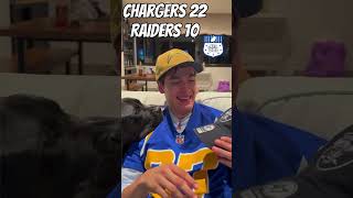 🏈 Chargers Vs Raiders 🤔 shorts memes nfl [upl. by Sigrid]