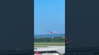 Southwest 737 MAX takeoff from Tampa international airportplanespotting [upl. by Seidule]