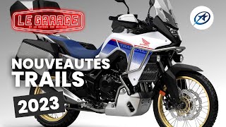 Nouveautés moto 2023  Les trails [upl. by Orvah]