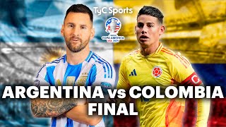 EN VIVO 🔴 ARGENTINA BICAMPEÓN DE AMÉRICA LOS FESTEJOS DE LA HINCHADA [upl. by Winthrop388]