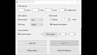 How To Get An Auto Clicker  Windows 7  2021 [upl. by Notloc]