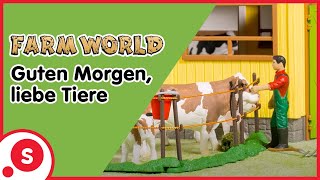 Schleich  Farm World  Guten Morgen liebe Tiere [upl. by Esialb]