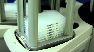 ABI 7900 Real Time PCR automated with Twister II Robot [upl. by Ynahirb666]