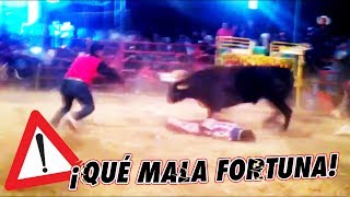 ¡¡¡QUÉ MALA FORTUNA DEL JINETE Y QUÉ TORO TAN PELIGROSO  Malborito VS Rápido y Furioso 2019 [upl. by Tenrag817]