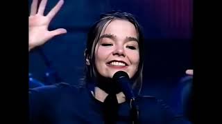 Björk Human Behaviour Live on Late Night With Conan OBrien 1993 AI Digital Remastered 4K [upl. by Tavie]