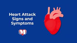 Heart Attack Signs and Symptoms [upl. by Maro]