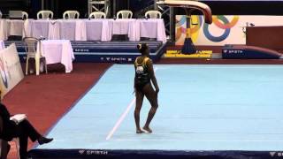 Gymnasiade 2013 Rebeca Andrade BRAFX Final [upl. by Kimball]