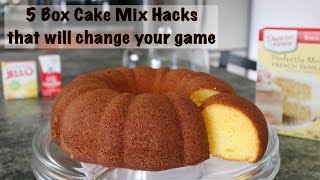 How to Make a Box Cake Mix taste homemade  Game changing Box Cake Mix hacks  duncanhines [upl. by Kenrick889]