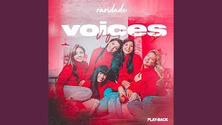 Voices  RARIDADE  PlayBack  Com Vocais  Exclusivo [upl. by Nicolais602]