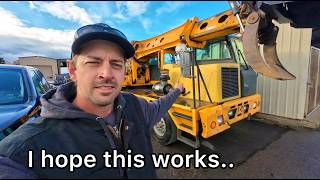 I bought a 50000 pound excavator on eBay and try to drive it home [upl. by Jarin]