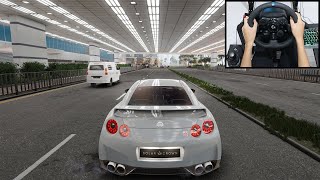 Nissan GTR R35  Test Drive Unlimited Solar Crown  Logitech g923 gameplay [upl. by Ayekin124]