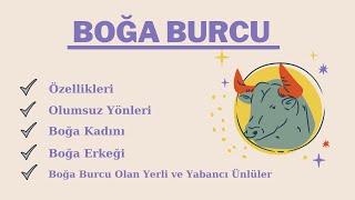 Boğa Burcu Özellikleri Olumsuz Yanları  Boğa Kadını ve Boğa Erkeğinin Tipik Özellikleri Ünlüleri [upl. by Ray]