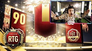 MY RTG FUT CHAMPS REWARDS 90 RATED RED INFORM FIFA 19 [upl. by Barthelemy]