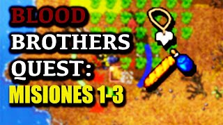 Tibia Quests 🔦  BLOOD BROTHERS QUEST Misiones 13  TIBIA en ESPAÑOL [upl. by Aratal]