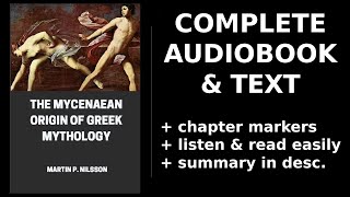 The Mycenaean Origin of Greek Mythology ❤️ By Martin P Nilsson FULL Audiobook [upl. by Intruoc]