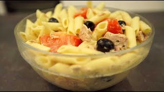 Salade de pates au thon [upl. by Linders]