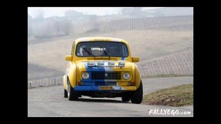 rallye renault 4 L sortie de route [upl. by Adelheid]