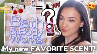 Is this THE BEST body mist EVER😋🍒New Bath amp Body Works Scents Bath amp Body Works Haul🛍️ [upl. by Draper]