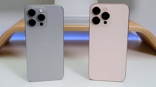 iPhone 16 Pro Max vs iPhone 15 Pro Max  Battery Speed and Camera Test [upl. by Derdlim]