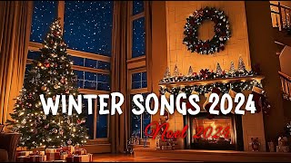 WINTER SONGS 2024🎅🏼White ChristmasJingle Bells My Christmas Song Silent Night O Holy Night [upl. by Gavan]