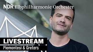 LIVEMITSCHNITT Piemontesi amp Greters  Beethoven amp Mozart  NDR Elbphilharmonie Orchester [upl. by Gasper]