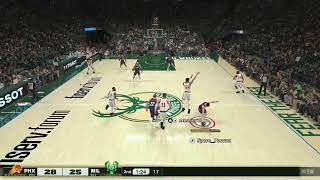 HIGH LEVEL GRUDGE MATCH TOP TIER HOF RANKED OPPONENT REAL ONLINE FOOTAGE 2K25 SUNS [upl. by Albric]