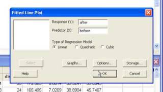 14 Regression Analysis in Minitab [upl. by Coopersmith]