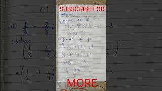 How to add two complex numbers math mathematics mathshorts mathstricks mathtrick [upl. by Aihsyt575]