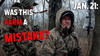 Jan 21 Did I Make a Mistake Buying this Farm  Bowhunting Whitetails w Bill Winke [upl. by Crystal]