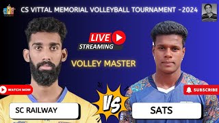 SATS SUPERS VS SC RAILWAYS CS VITTAL MEMORIAL TOURNAMENT 2024 [upl. by Sybyl]