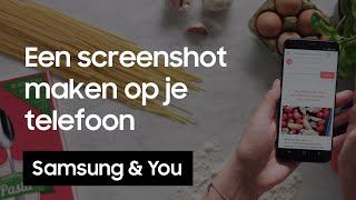 Hoe maak je een screenshot op je telefoon  Samsung amp You [upl. by Nahtanhoj]