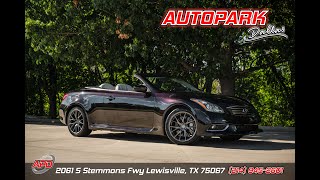 2013 INFINITI G37 Convertible IPL [upl. by Stricklan63]