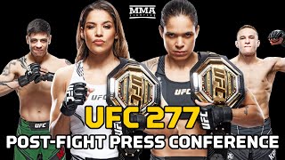 UFC 277 Peña vs Nunes 2 PostFight Press Conference  MMA Fighting [upl. by Wall]