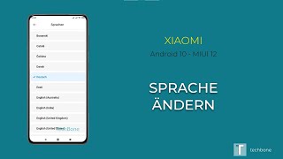 Sprache ändern  Xiaomi Android 10  MIUI 12 [upl. by Tessler]