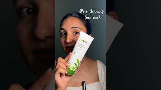 Plum green tea face wash review facewash facewashingroutine [upl. by Airdna558]