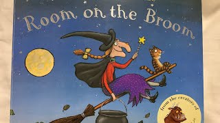 ROOM ON THE BROOM  KIDS BEDTIME STORIES  READALOUD [upl. by Nomannic615]