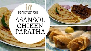 Indian street food vlog  Asansol chicken partha  asansol street food vlog vlogger Asansol [upl. by Ciccia]